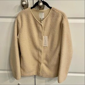 Joie nwt Sherpa sweater jacket